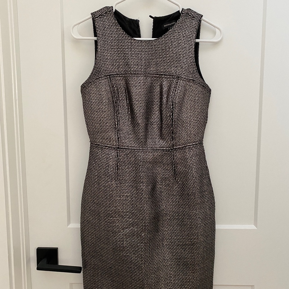 Women’s Banana Republic Dress 2p - black and metallic